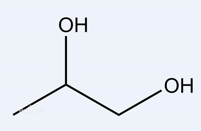 1,2-丙二醇结构式
